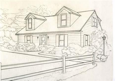 How To Draw A House Design at Jeff Zuniga blog