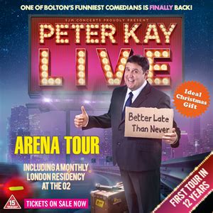 Peter Kay [New Dates] - Peter Kay Live Tickets | Friday, 06 Oct 2023 at ...