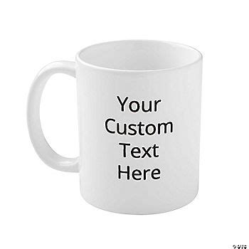 Personalized Coffee Ceramic Mug | Oriental Trading