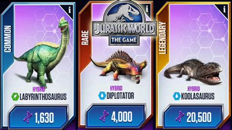 Hybrids Time - Jurassic World The Game - YouTube