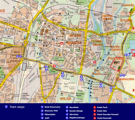 Poznan City Map - Poznan Poland • mappery