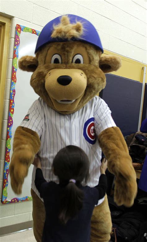 The Cubs' new mascot, "Clark" -- Chicago Tribune