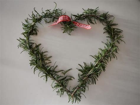 Apple Blossom Dreams: Simple Rosemary Wreath