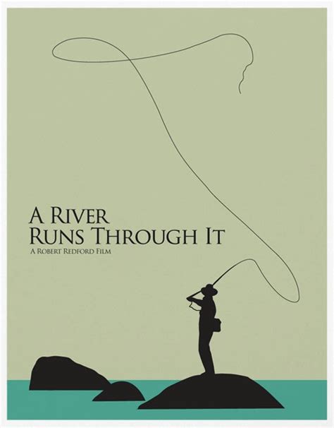 A River Runs Through It Poster Print | Etsy