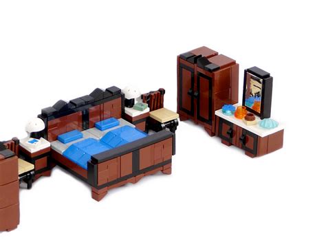 LEGO IDEAS - Minifig furniture - bedroom