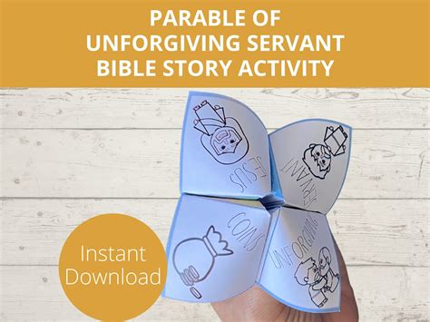 Parable of Unforgiving Servant, Parables of Jesus, Fortune Teller ...