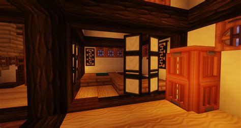 Large Japanese House - With full Survival friendly interior Minecraft Map