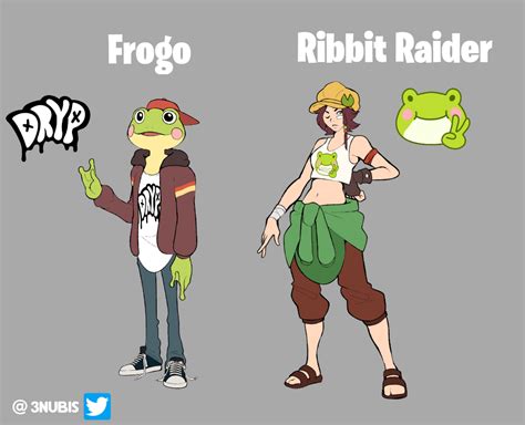 ArtStation - Fortnite Skin Concept - Frog Squad - [FANMADE], 3NUBIS | Fortnite, Concept, Squad