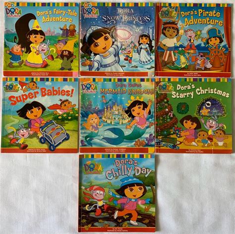 Dora The Explorer - English Story Books (7 books), Hobbies & Toys, Books & Magazines, Fiction ...