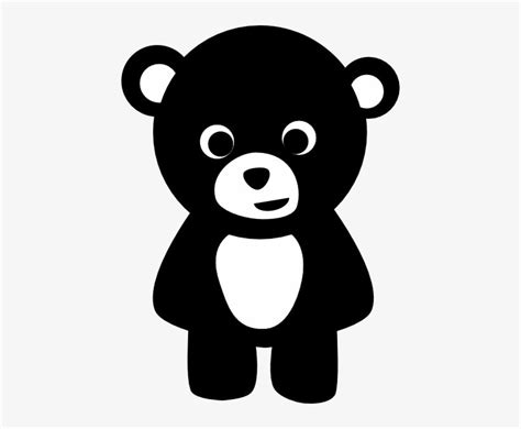 Download Teddy Bear Silhouette Png - Black Clipart PNG image for free ...