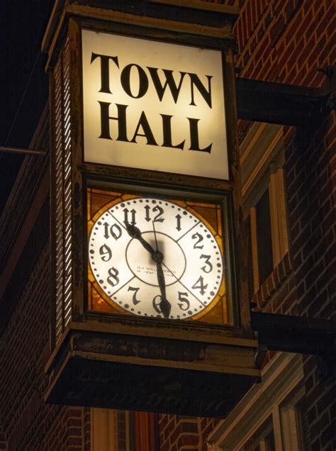 Town Hall Clock by Bill · 365 Project