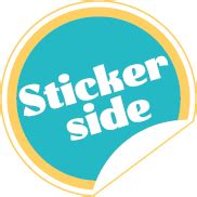 Sticker side