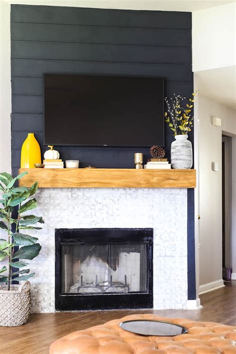 How to Build a DIY Fireplace Mantel – Love & Renovations