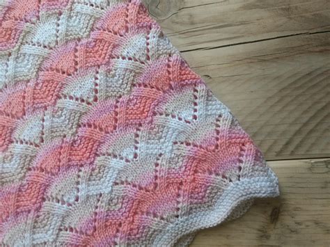 Knitting Pattern Hand Knitted Baby Blanket PDF Pattern Instant Download ...