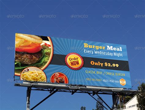 Restaurant Billboard - 16+ Examples, Illustrator, Photoshop, How to Market