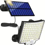 Solar Lights Outdoor Waterproof 106leds Solar Outdoor Lights - Temu