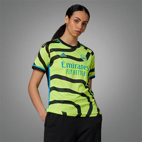 adidas Arsenal 23/24 Away Jersey - Yellow | Free Shipping with adiClub ...