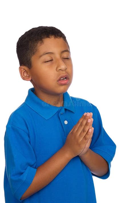 Child Praying stock photo. Image of hispanic, background - 20656022