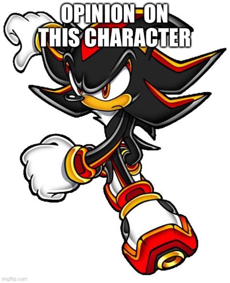 Shadow the hedgehog - Imgflip