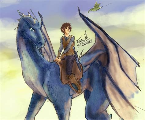 Eragon and Saphira by Fabio-mikk on DeviantArt