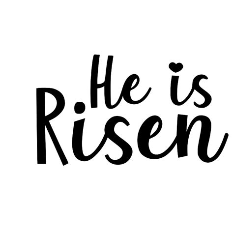 Free he is risen svg