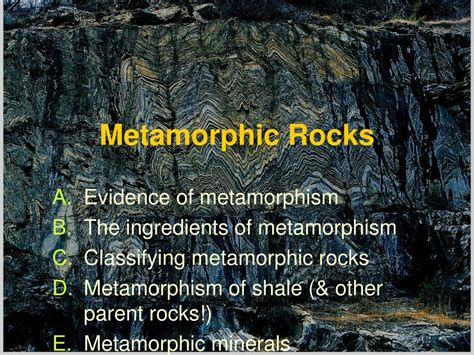 PPT - Metamorphic Rocks PowerPoint Presentation, free download - ID:224978