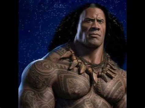 The Rock Moana Live Action - YouTube