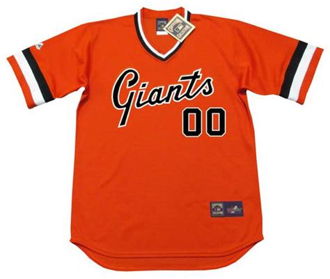 SAN FRANCISCO GIANTS 1980's Majestic Cooperstown Alternate Jersey ...