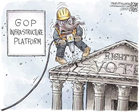 Political Cartoon on 'Republicans Begin 2022 Campaigns' by Adam Zyglis, The Buffalo News at The ...