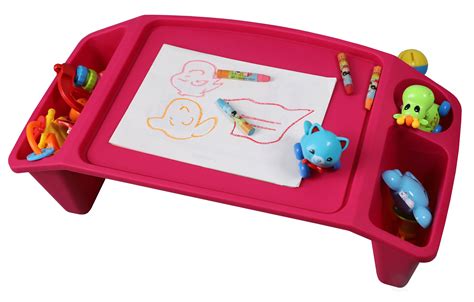 Kids Lap Desk Tray, Portable Activity Table, Pink, Set of 12 - Walmart.com