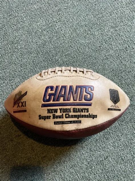 1987 1991 NEW York Giants Football Super Bowl Championships $225.91 ...