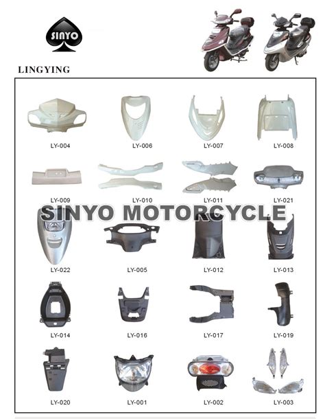 Classic Design Hot Sell Scooter Parts - Spare Parts and Accessories