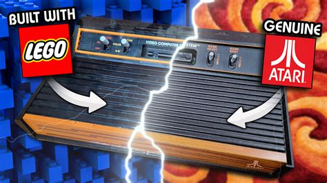 LEGO Atari 2600 VCS vs. A REAL Four-Switch Atari 2600 – Build, Comparison, & Review – GenXGrownUp