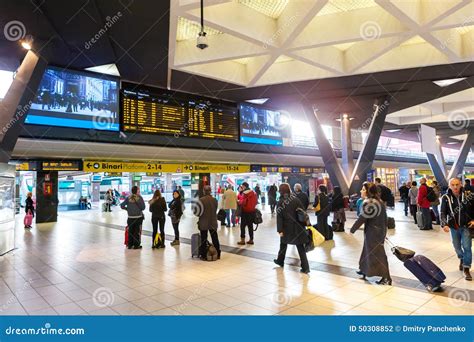 Napoli Centrale Railway Station. Editorial Photography - Image of italy ...