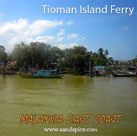 The Tioman island ferry ⛴️ from Mersing on the East coast of Malaysia