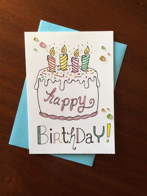 Pin by William H York on Crafting Birthday DIY | Cool birthday cards, Handmade birthday cards ...