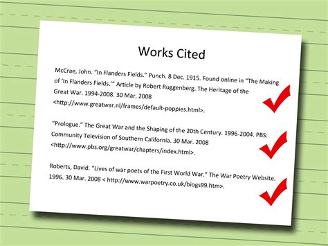 4 Ways to Write a Works Cited Page - wikiHow