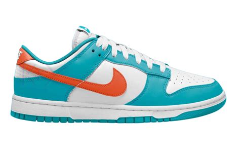 First Look: Nike Dunk Low ‘Miami Dolphins’ | Sneakers Cartel