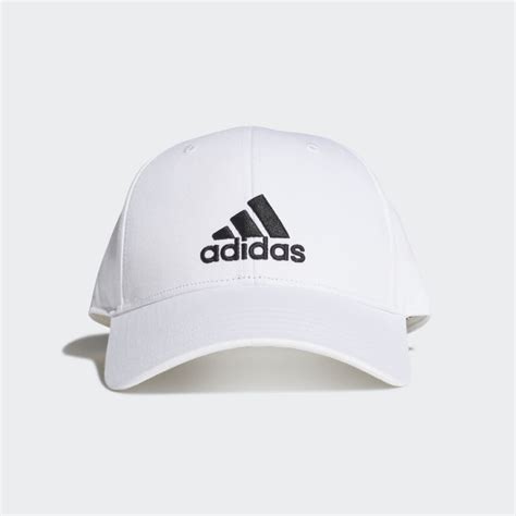 adidas COTTON BASEBALL CAP - White | adidas Philippines