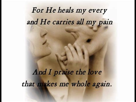 "Whole Again" "...he hath sent me to heal the brokenhearted..." (Luke 4:18 KJV) - YouTube