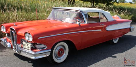 1958 FORD EDSEL 2 DOOR CONVERTIBLE