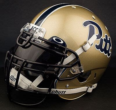 PITTSBURGH PITT PANTHERS Football Helmet | eBay