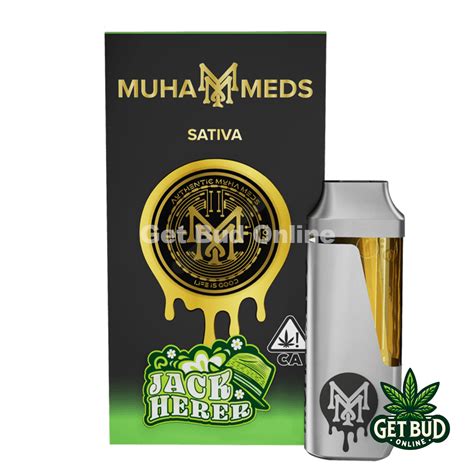 Muha Meds 2000mg Disposable THC Vape – Jack Herer – Get Bud Online USA