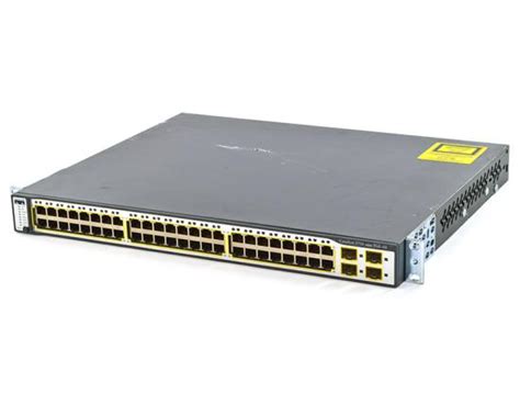 Cisco Catalyst 3750 WS-C3750-48PS-S 48-Port 10/100 Managed