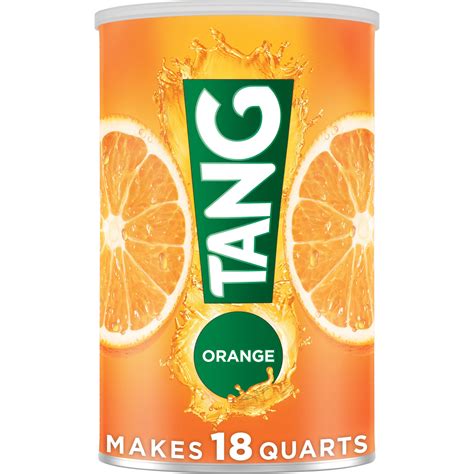 Tang Jumbo Orange Drink Mix with Vitamin C, 58.9 oz Canister - Walmart.com