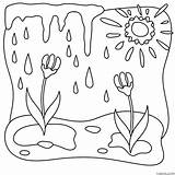 Best Spring Coloring Pages » Turkau sketch template