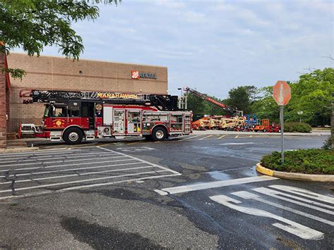 Home Depot Catches Fire In Early Morning - Jersey Shore Online