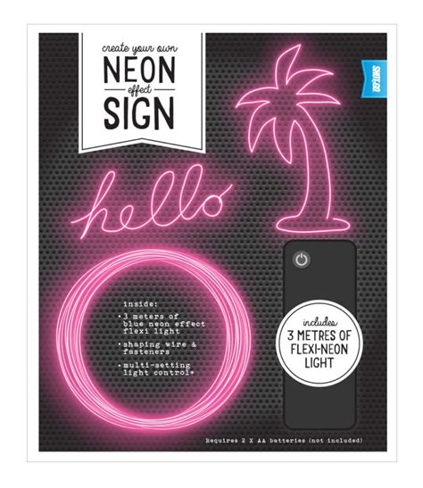 LIGHT UP & GLOW : Create Your Own Neon Sign