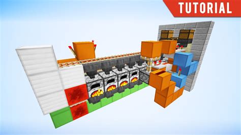 The Super Smelter [Industrial Furnace Station] | Minecraft projects, Minecraft redstone ...