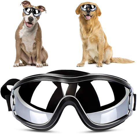 YOUTHINK Dog Goggles for Small/Medium Dog with Anti-UV Windproof Eye ...